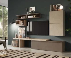 SOGGIORNO MODELLO INFINITY 2.0 ARGILLA BRONZO CADIZ