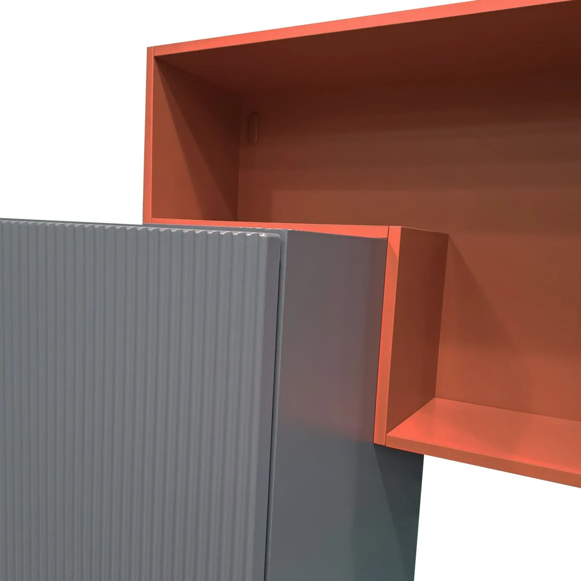 SOGGIORNO MOD.GIORNO PER GIORNO CENERE WOOD E PIOMBO in vendita online