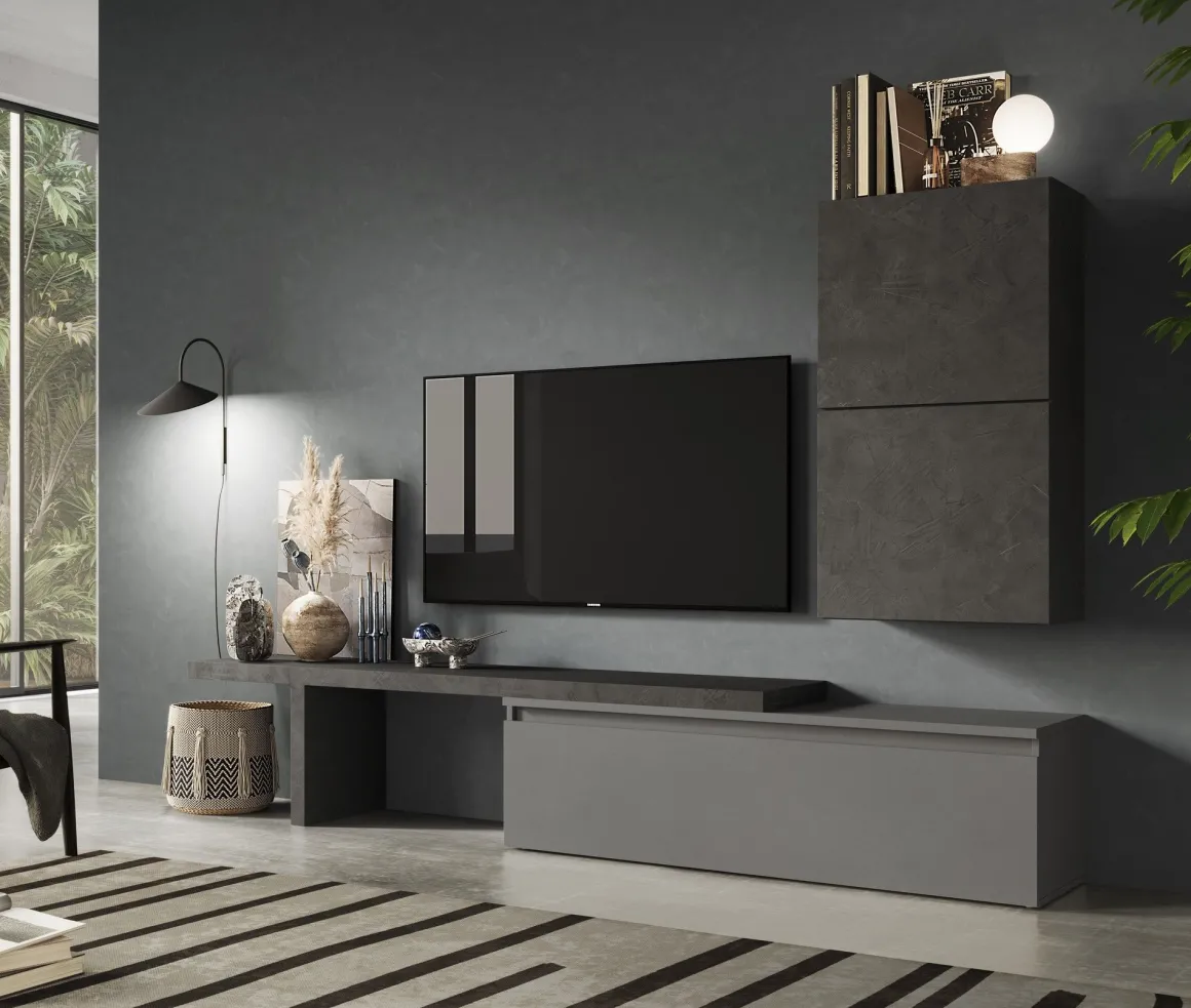 SOGGIORNO MOD.INFINITY 2.0 ARDESIA E PIOMBO in vendita online