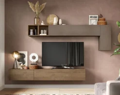 SOGGIORNO MOD. INFINITY 2.0 BRONZO E MERCURE in vendita online