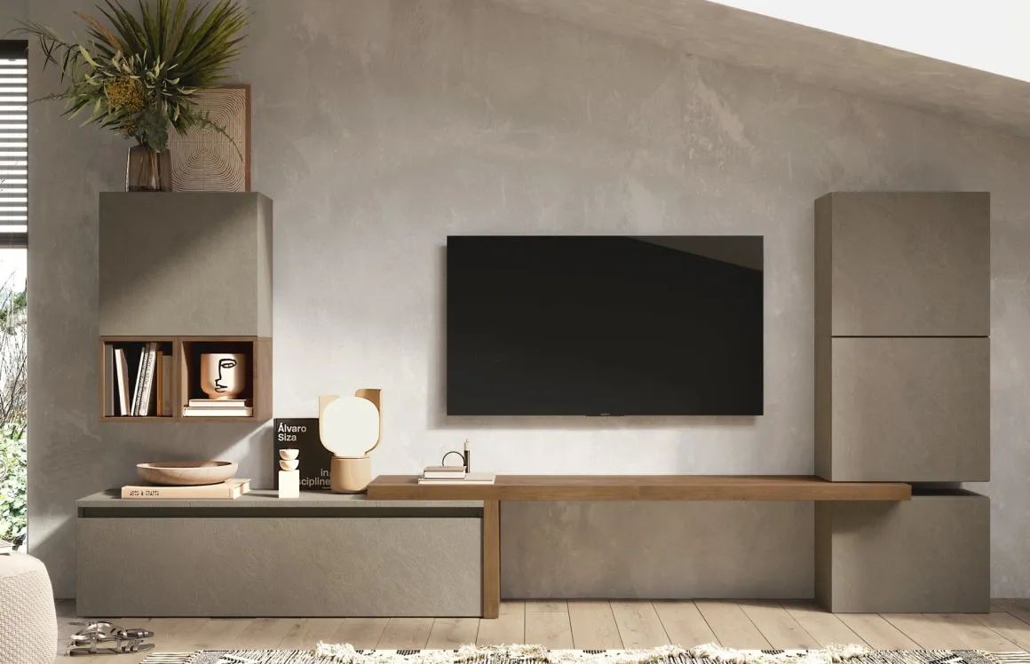SOGGIORNO MOD. INFINITY 2.0 MERCURE E ARGILLA in vendita online