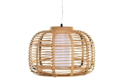 SOSPENSIONE IN BAMBU D 40XH 27CM - E27 50W: vendita online SOSPENSIONE IN BAMBU D 40XH 27CM - E27 50W in offerta