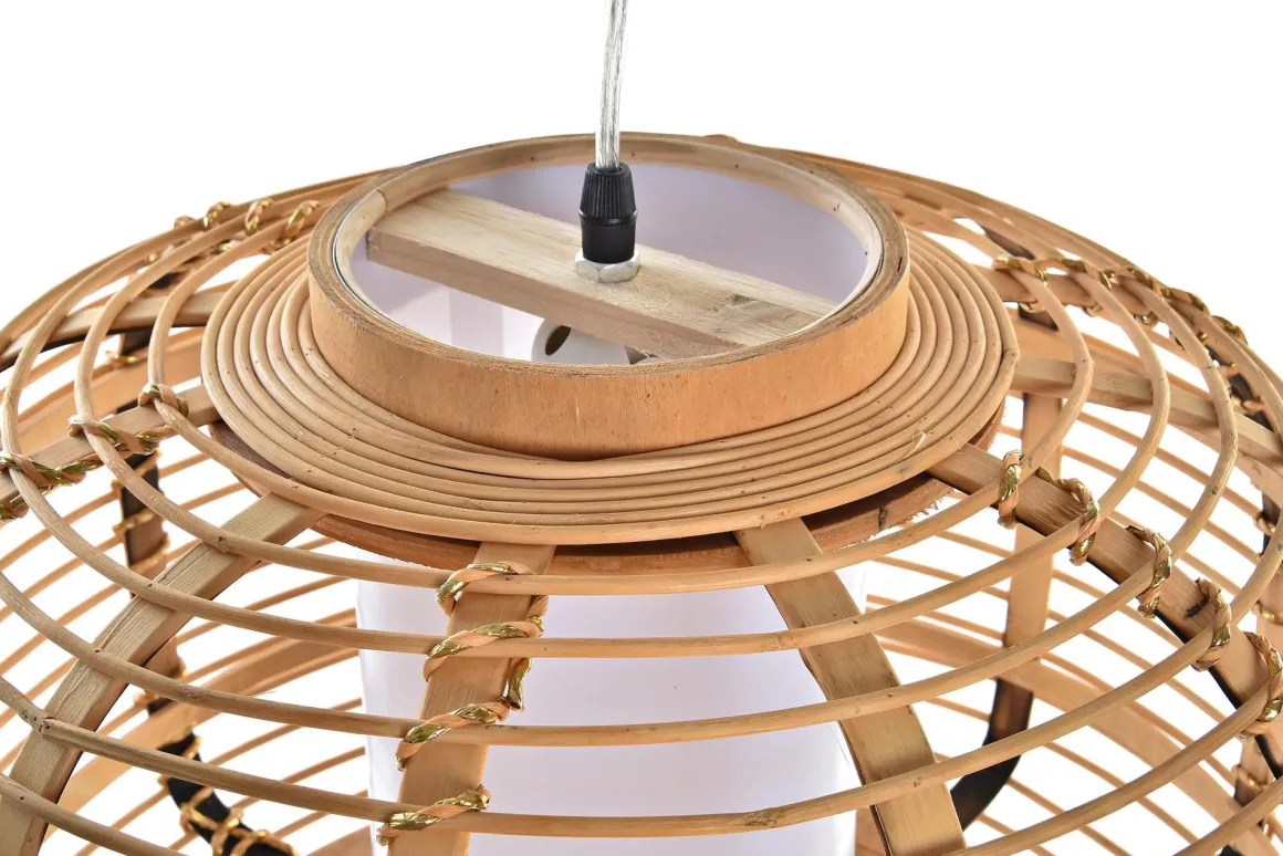 SOSPENSIONE IN BAMBU D 40XH 27CM - E27 50W: vendita online SOSPENSIONE IN BAMBU D 40XH 27CM - E27 50W in offerta