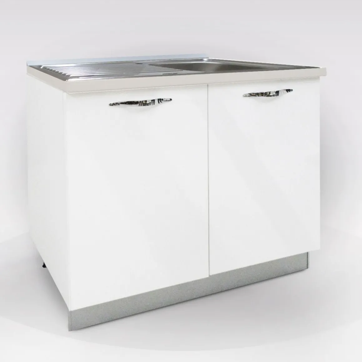 SOTTOLAVELLO MIRA 90X60 H. 86 BIANCO LUCIDO