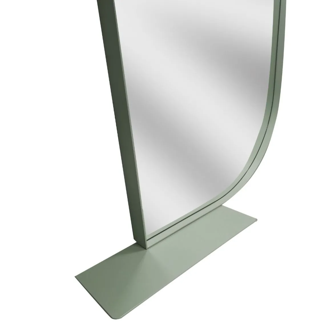 SPECCHIERA MOD.ROUND-D AGAVE OPACO CON FARETTO MOD. ZIKO NERO