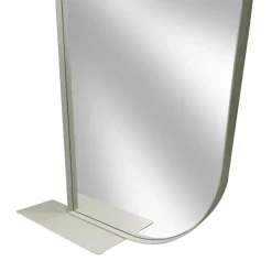 SPECCHIERA MOD.ROUND-D AGAVE OPACO CON FARETTO MOD. ZIKO NERO