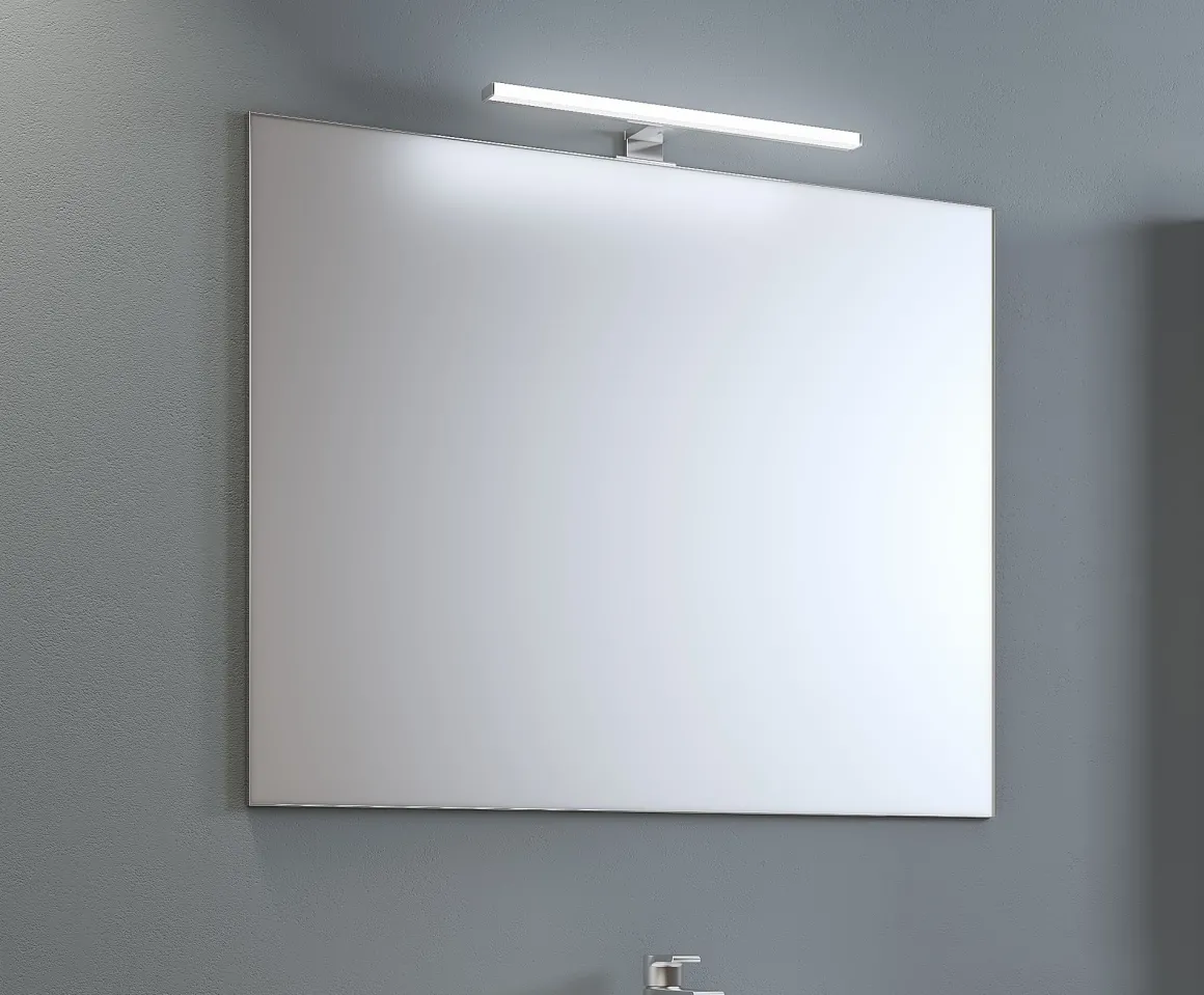 SPECCHIERA PANORAMICA CM 81 COM LAMPADA LED