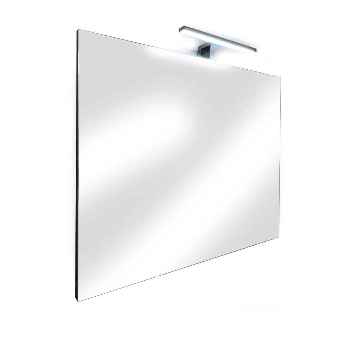 SPECCHIERA PANORAMICA CM 81 CON LAMPADA LED