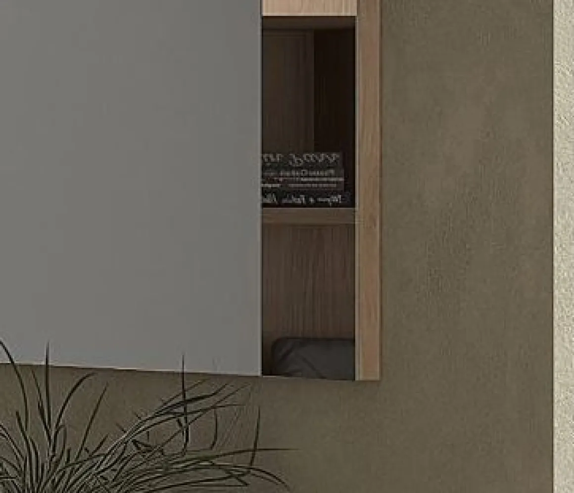 SPECCHIERA RETTANGOLARE CM 88X55 BORDO NOCE: vendita online SPECCHIERA RETTANGOLARE CM 88X55 BORDO NOCE in offerta