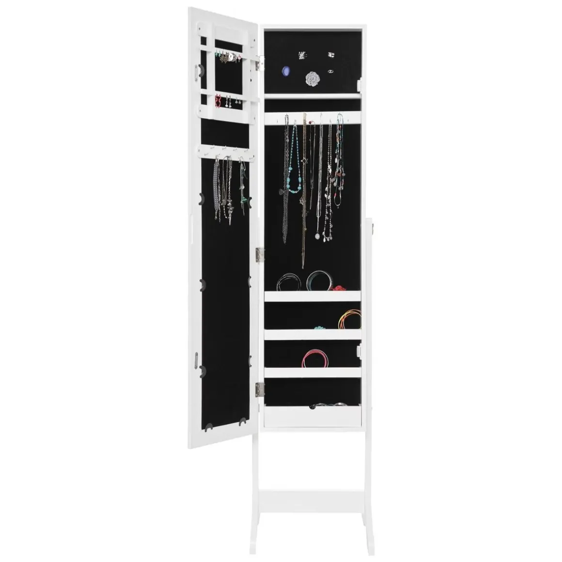 SPECCHIO APPOGGIO PORTAGIOIE MOD. KRISTIN 34X38 H144CM BIANCO LUCIDO: vendita online SPECCHIO APPOGGIO PORTAGIOIE MOD. KRISTIN 34X38 H144CM BIANCO LUCIDO in offerta