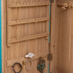 SPECCHIO PORTAGIOIE SOLEYA CM 42X37.5 H.145 IN MDF NATURALE : vendita online SPECCHIO PORTAGIOIE SOLEYA CM 42X37.5 H.145 IN MDF NATURALE in offerta