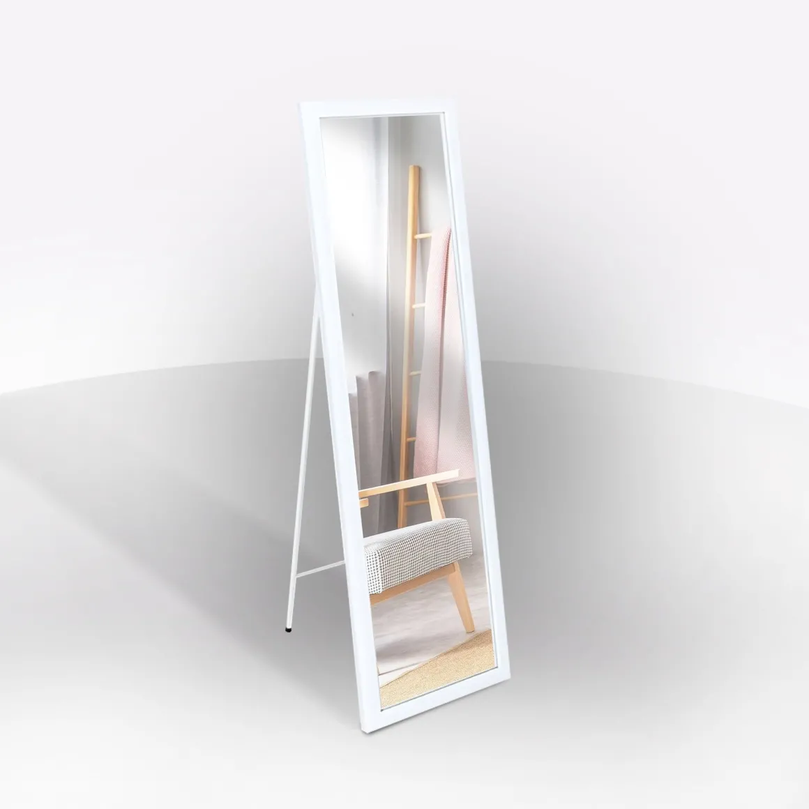 SPECCHIO APPOGGIO FIRST IN METALLO CM 35.4X2.5X125.4 BIANCO: vendita online SPECCHIO APPOGGIO FIRST IN METALLO CM 35.4X2.5X125.4 BIANCO in offerta