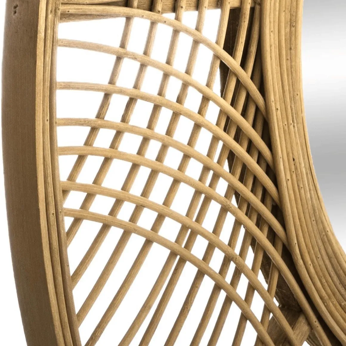 SPECCHIO INA MDF E BAMBU' DIAM. CM 90 NATURALE : vendita online SPECCHIO INA MDF E BAMBU' DIAM. CM 90 NATURALE in offerta