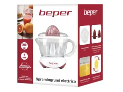 SPREMIAGRUMI ELETTRICO 700ML 14.5X19.5 H. 20.5CM BIANCO E ROSSO