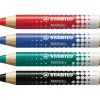 STABILO - SET 4 MATITONI PER LAVAGNA MARKDRY : vendita online STABILO - SET 4 MATITONI PER LAVAGNA MARKDRY in offerta