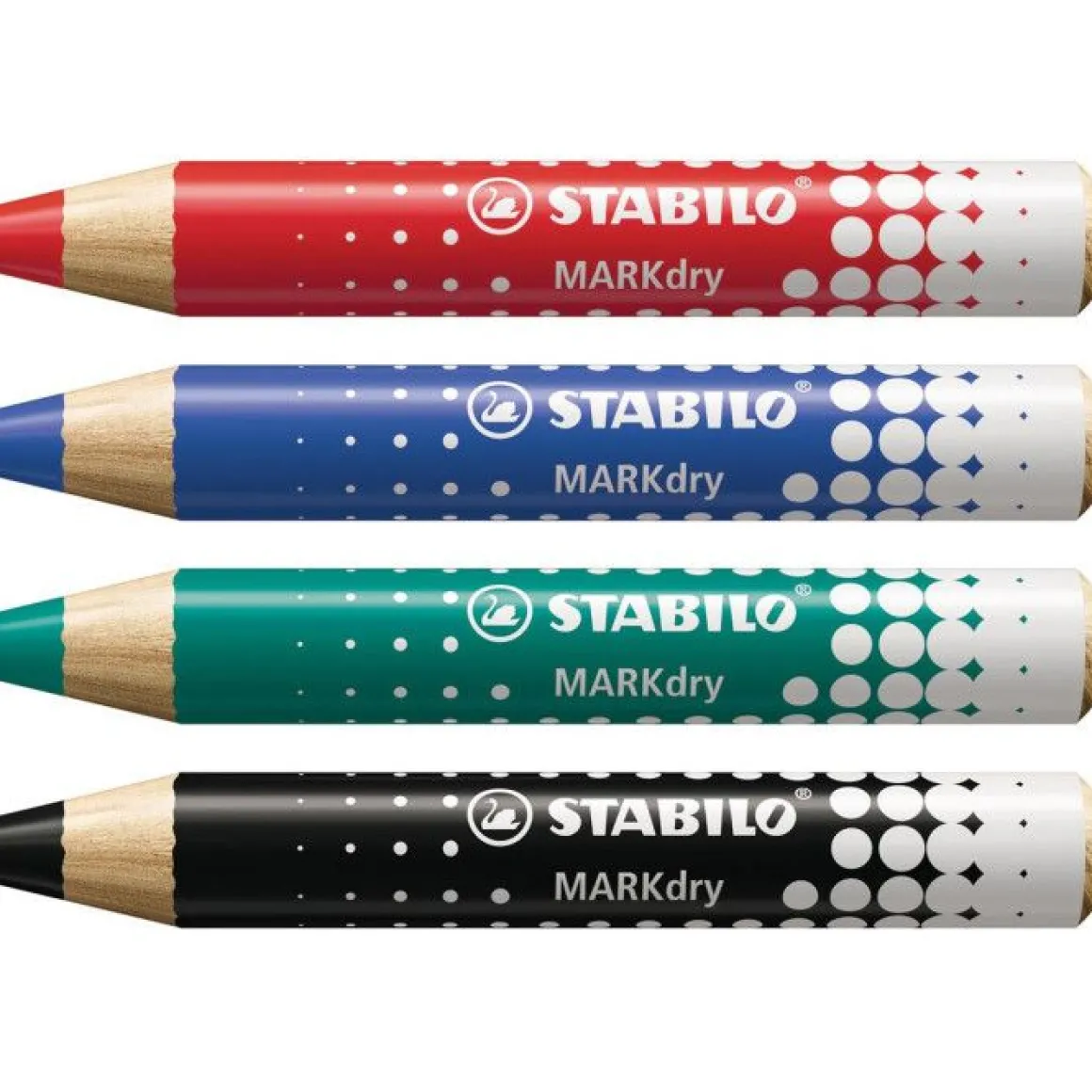STABILO - SET 4 MATITONI PER LAVAGNA MARKDRY : vendita online STABILO - SET 4 MATITONI PER LAVAGNA MARKDRY in offerta