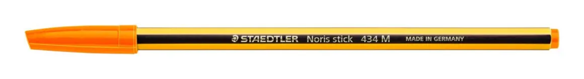 STAEDTLER - PENNA A SFERA NORIS STICK 434 ARANCIONE: vendita online STAEDTLER - PENNA A SFERA NORIS STICK 434 ARANCIONE in offerta