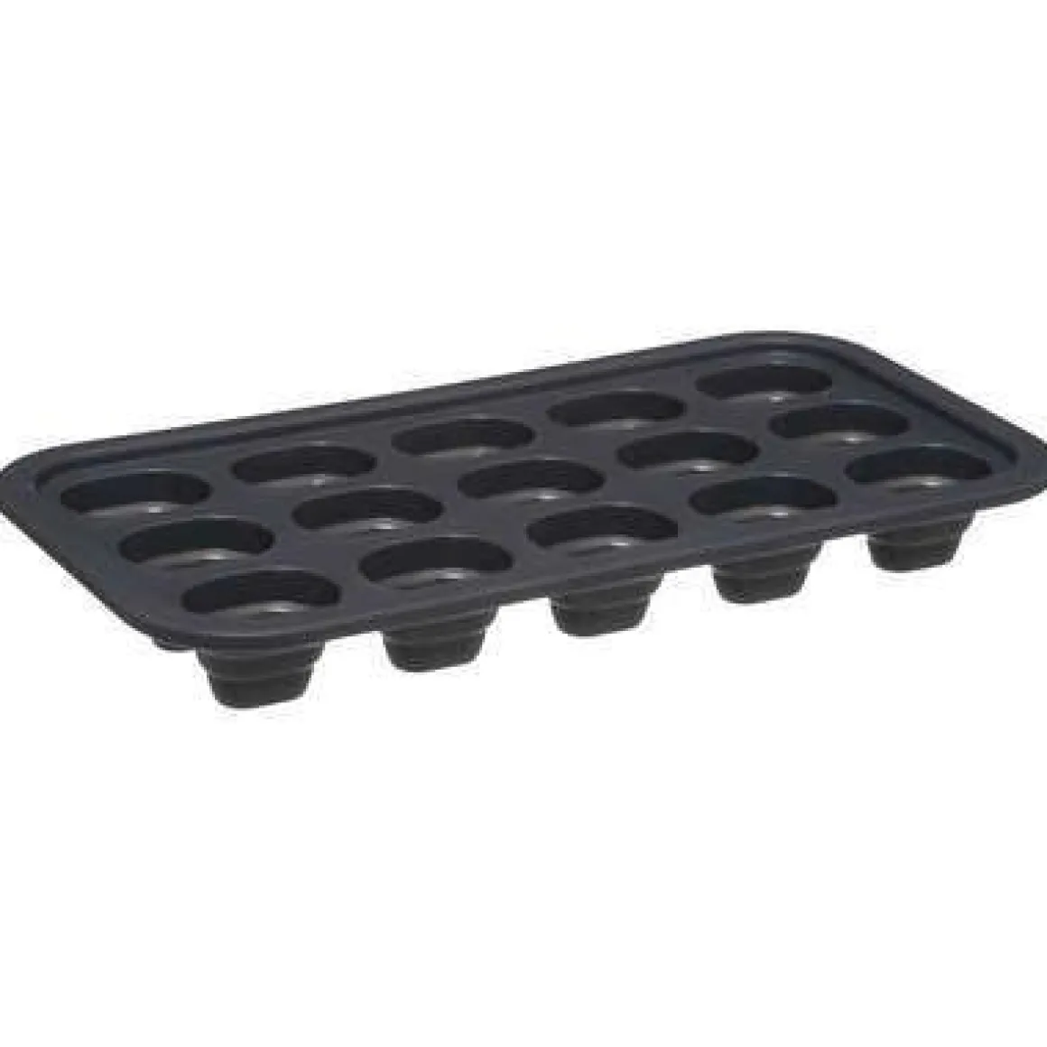 STAMPO GHIACCIO IN ACCIAIO E SILICONE 27.9X14.7 H. 3.5CM ASSORTITO