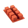 STAMPO IN SILICONE 8 CUBI 5X5 H. 5CM