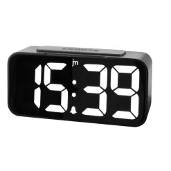 SVEGLIA DIGITALE A LED LINEA JM NERA: vendita online SVEGLIA DIGITALE A LED LINEA JM NERA in offerta