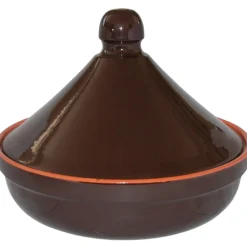 TAJINE LINEA BRUNELLA IN TERRACOTTA DIAM. 26CM