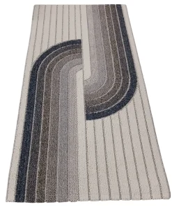 TAPPETO MOD. UTOPIA CM 100X200 BIANCO CON DISEGNO MULTICOLORE: vendita online TAPPETO MOD. UTOPIA CM 100X200 BIANCO CON DISEGNO MULTICOLORE in offerta