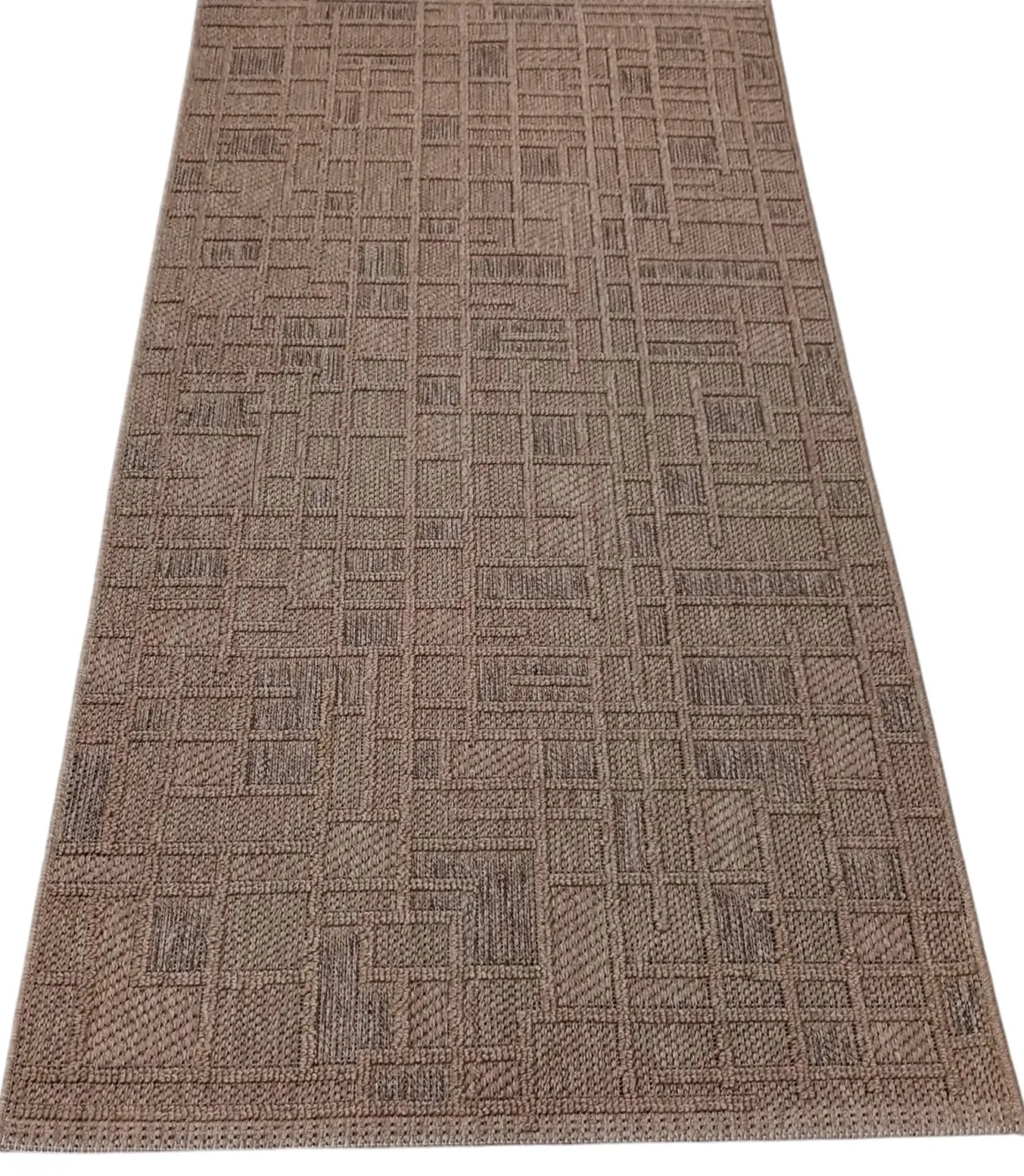 TAPPETO MOD. UTOPIA CM 133X190 MARRONE CON DECORO A RILIEVO: vendita online TAPPETO MOD. UTOPIA CM 133X190 MARRONE CON DECORO A RILIEVO in offerta