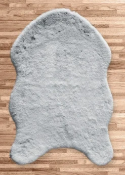 TAPPETO RABBIT 60X110CM ECOPELLICCIA GHIACCIO: vendita online TAPPETO RABBIT 60X110CM ECOPELLICCIA GHIACCIO in offerta