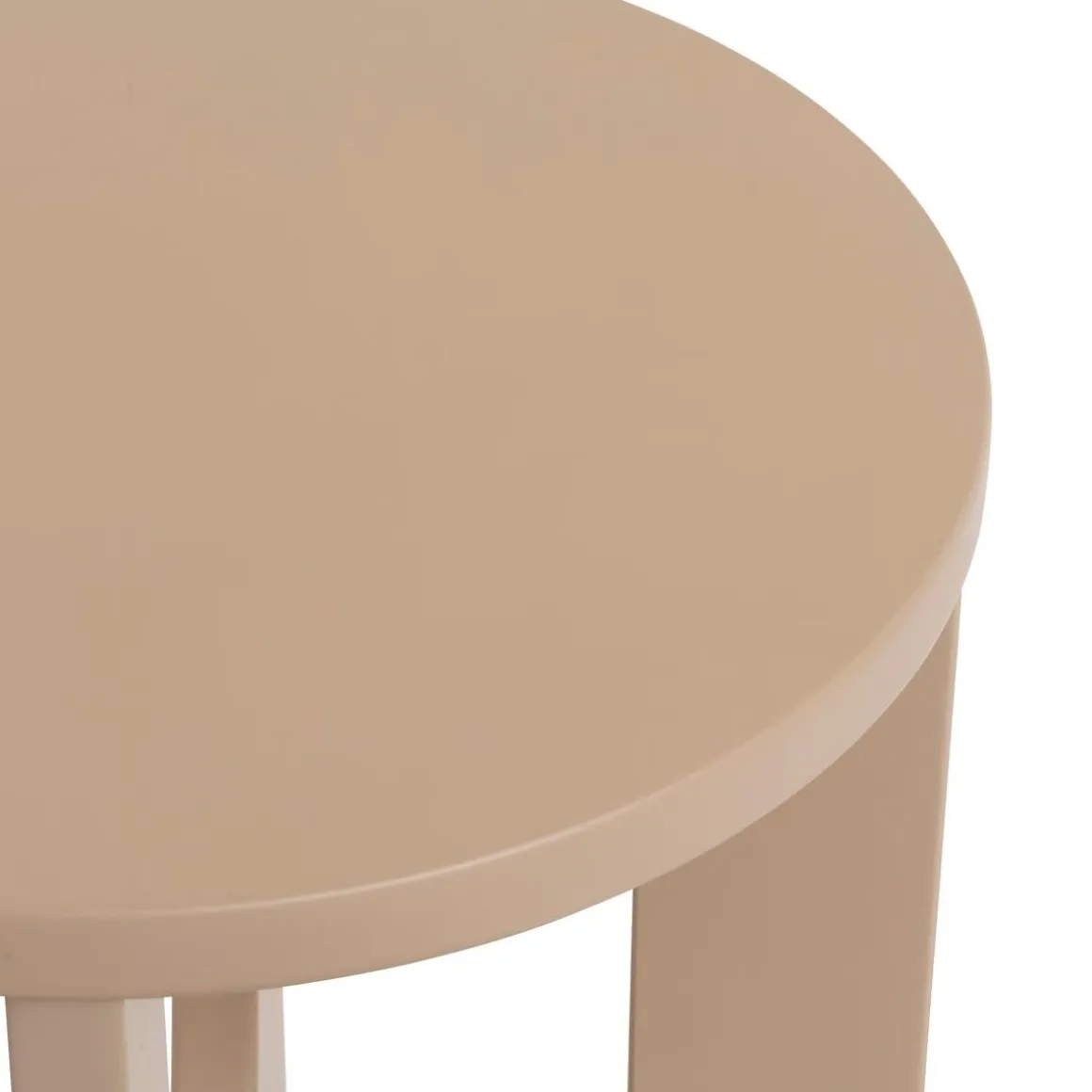TAVOLINO MOD. BLOOM DIAM. CM 40 H. 50.5 NOCCIOLA in vendita online