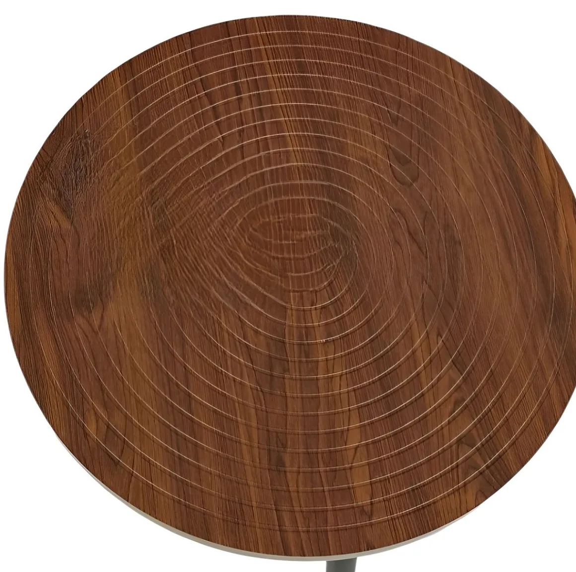 TAVOLINO DIAM. CM 60 H.38 IN MDF E FERRO in vendita online