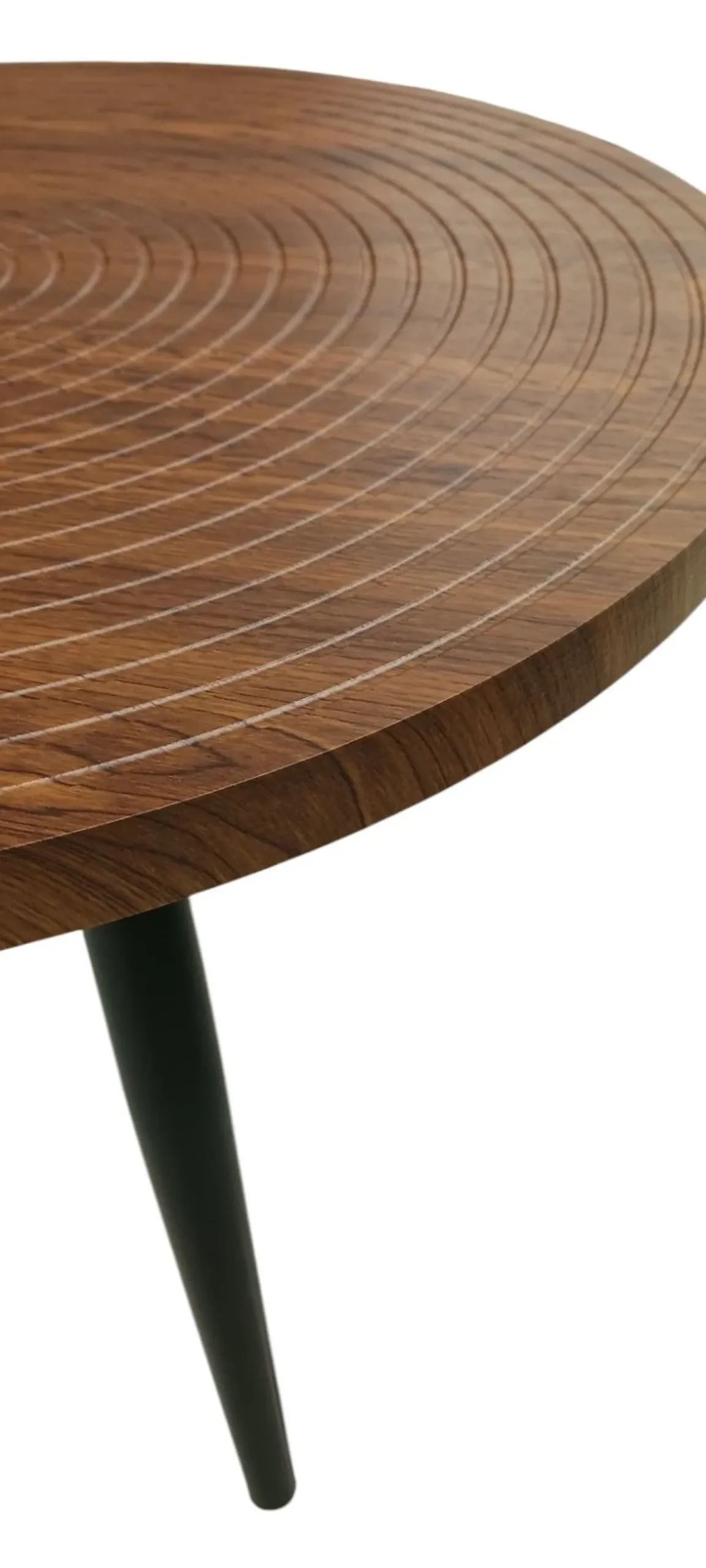 TAVOLINO DIAM. CM 60 H.38 IN MDF E FERRO in vendita online