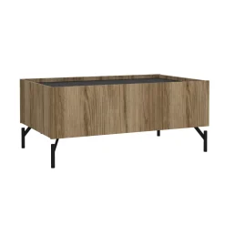 TAVOLINO MOD. BERGEN CM 100X60 H. 43,1 CATANIA ELCHE E BLACK : vendita online TAVOLINO MOD. BERGEN CM 100X60 H. 43,1 CATANIA ELCHE E BLACK in offerta