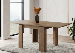 TAVOLO A LIBRO ULRICH CM 90X90 NOCE EASTWOOD: vendita online TAVOLO A LIBRO ULRICH CM 90X90 NOCE EASTWOOD in offerta