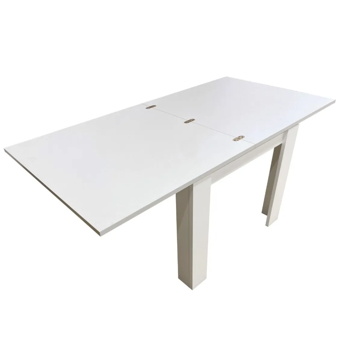 TAVOLO A LIBRO ULRICH CM 90X90 RUSTICA WHITE: vendita online TAVOLO A LIBRO ULRICH CM 90X90 RUSTICA WHITE in offerta