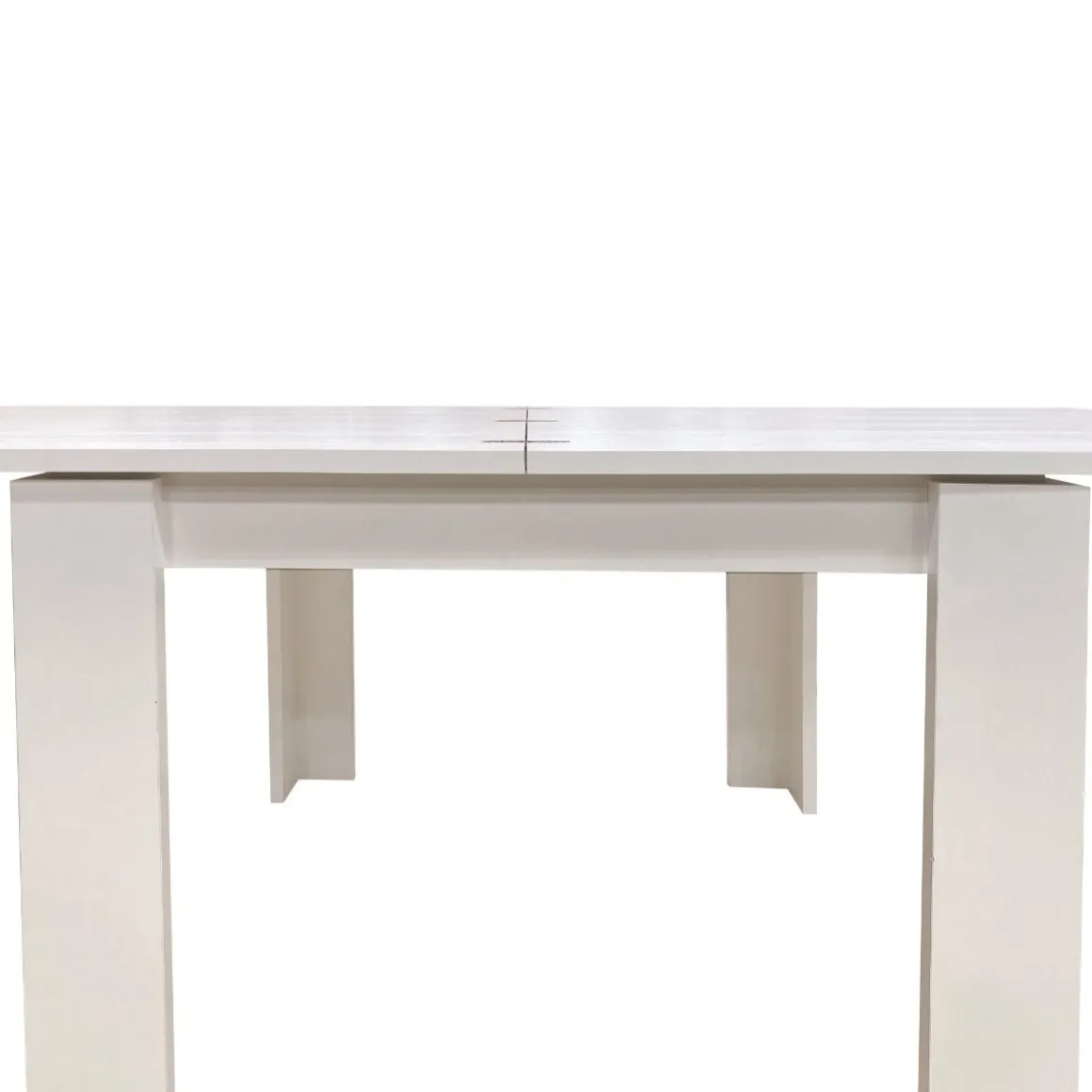 TAVOLO A LIBRO ULRICH CM 90X90 RUSTICA WHITE: vendita online TAVOLO A LIBRO ULRICH CM 90X90 RUSTICA WHITE in offerta