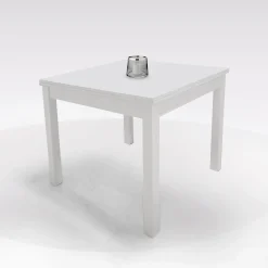 TAVOLO A LIBRO 90X90 LACCATO BIANCO : vendita online TAVOLO A LIBRO 90X90 LACCATO BIANCO in offerta