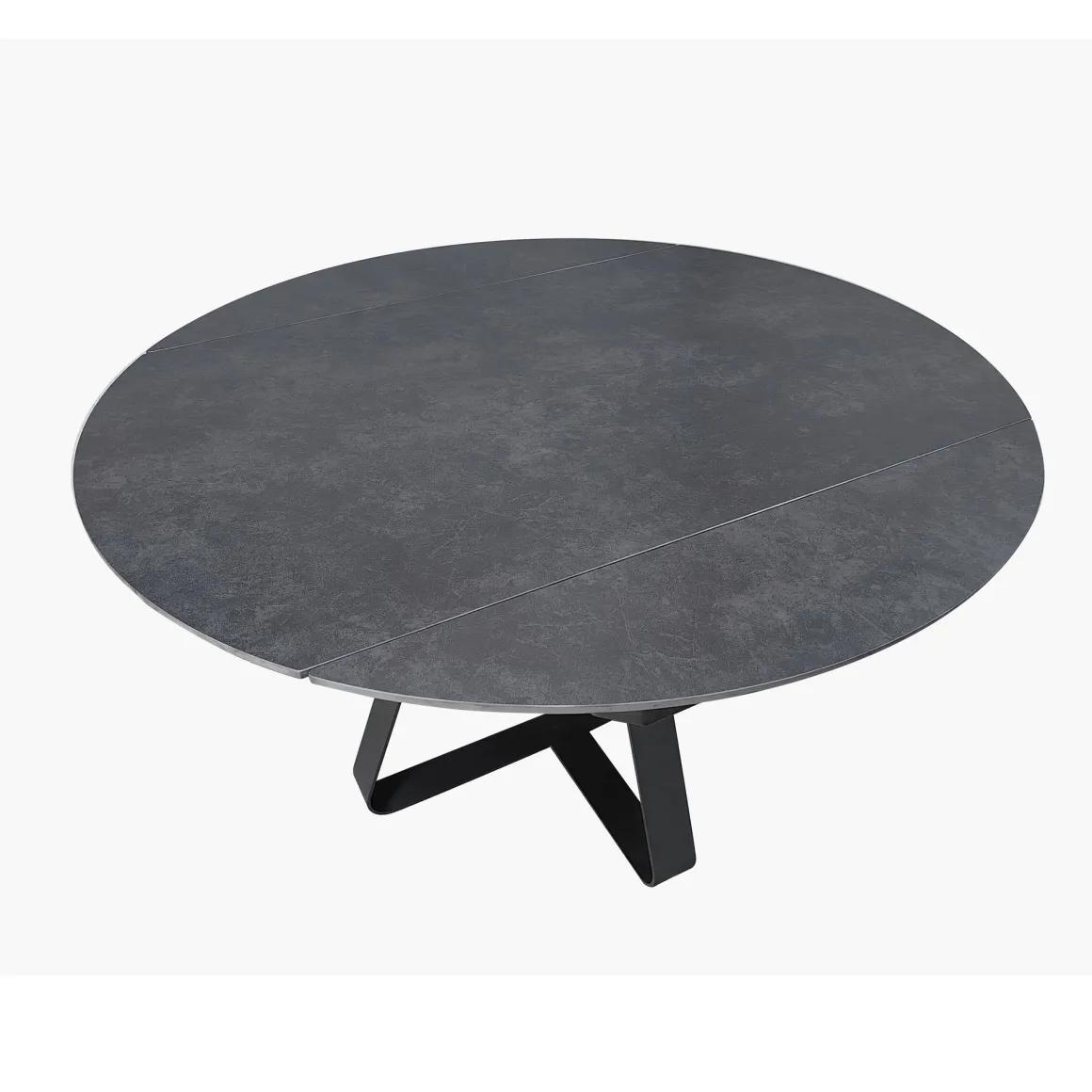TAVOLO ALL. CM 135X85 METALLO CON PIANO EFFETTO MARMO STONE BLACK: vendita online TAVOLO ALL. CM 135X85 METALLO CON PIANO EFFETTO MARMO STONE BLACK in offerta