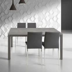 TAVOLO ALL. 120X80 ANTRACITE E CEMENTO: vendita online TAVOLO ALL. 120X80 ANTRACITE E CEMENTO in offerta