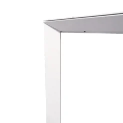 TAVOLO DIAMANTE ALL. 140X90 BIANCO OPACO E MARMO BIANCO : vendita online TAVOLO DIAMANTE ALL. 140X90 BIANCO OPACO E MARMO BIANCO in offerta
