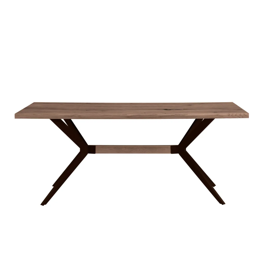 TAVOLO FISSO MOD. MENTORE CM 160X90 METALLO NERO E PIANO MDF: vendita online TAVOLO FISSO MOD. MENTORE CM 160X90 METALLO NERO E PIANO MDF in offerta