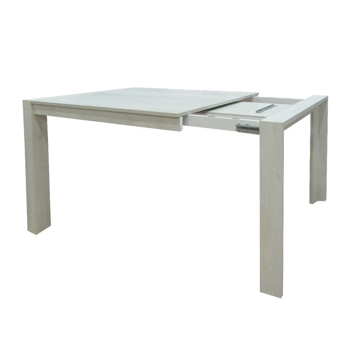 TAVOLO MILANO ALL. 140X90 QUERCIA BIANCA: vendita online TAVOLO MILANO ALL. 140X90 QUERCIA BIANCA in offerta