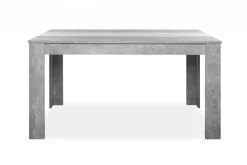 TAVOLO NIKLAS FISSO 138X80 GRIGIO CEMENTO : vendita online TAVOLO NIKLAS FISSO 138X80 GRIGIO CEMENTO in offerta
