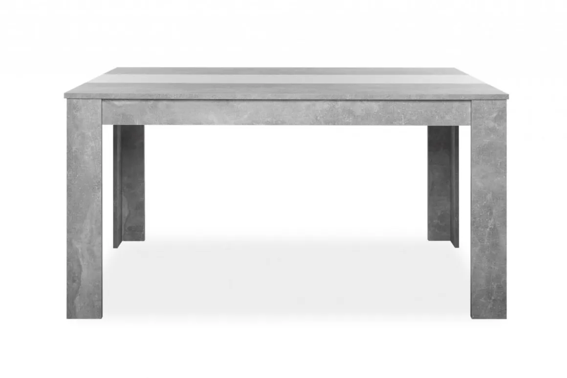 TAVOLO NIKLAS FISSO 138X80 GRIGIO CEMENTO : vendita online TAVOLO NIKLAS FISSO 138X80 GRIGIO CEMENTO in offerta