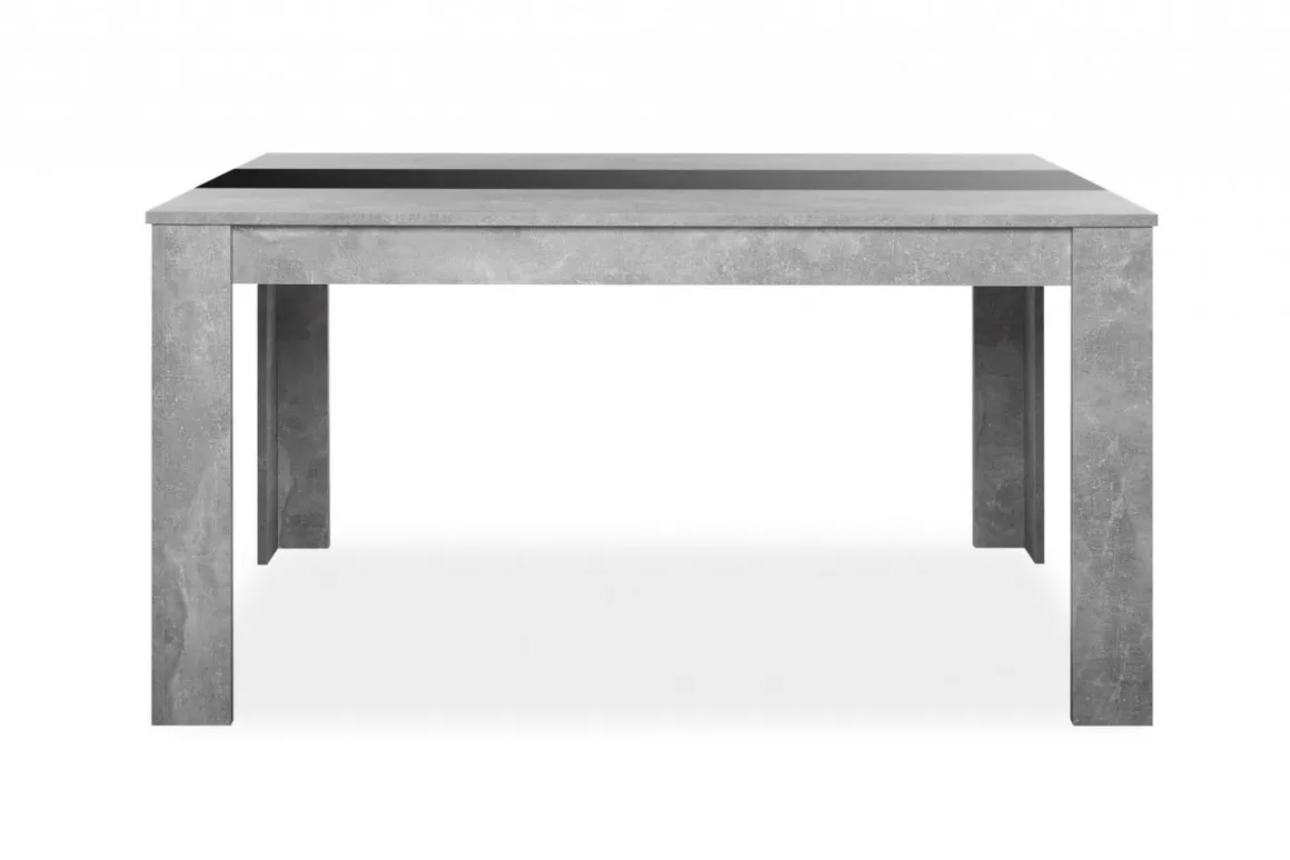 TAVOLO NIKLAS FISSO 138X80 GRIGIO CEMENTO : vendita online TAVOLO NIKLAS FISSO 138X80 GRIGIO CEMENTO in offerta