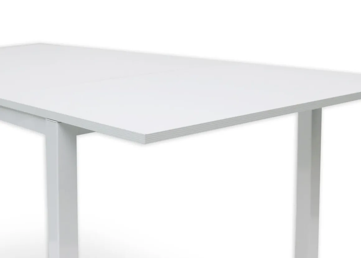 TAVOLO PLUTONE ALL. 130X85 BIANCO E BIANCO LARICE: vendita online TAVOLO PLUTONE ALL. 130X85 BIANCO E BIANCO LARICE in offerta