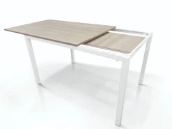 TAVOLO PLUTONE ALL. 130X85 BIANCO E OLMO CHIARO: vendita online TAVOLO PLUTONE ALL. 130X85 BIANCO E OLMO CHIARO in offerta