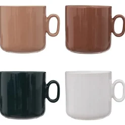 TAZZA IN GRES LINEA COLL 35CL ASSORTITO