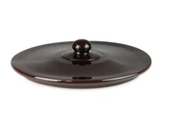 TEGAME 2 MANICI LINEA BRUNA IN TERRACOTTA DIAM. 20CM