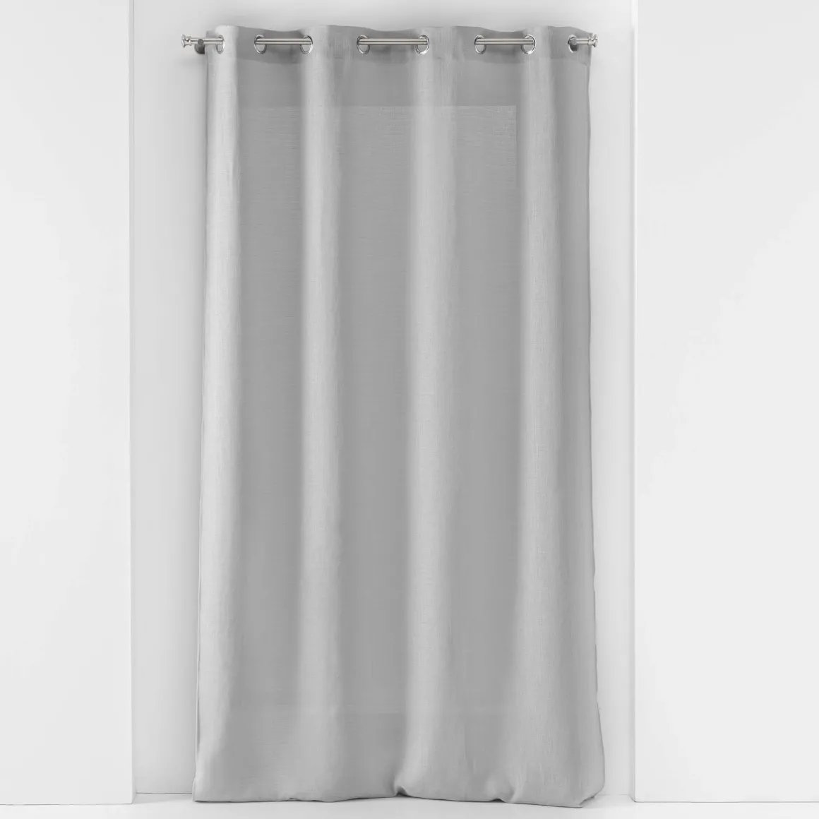 TENDA CON OCCHIELLI VELO TESSUTO SOANE 140X280CM GRIGIO: vendita online TENDA CON OCCHIELLI VELO TESSUTO SOANE 140X280CM GRIGIO in offerta