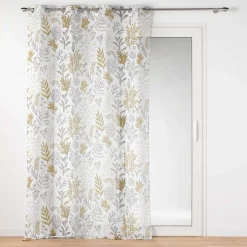 TENDA CON OCCHIELLI VELO SABBIA STAMPATO SUZANNE 140X280CM GIALLO: vendita online TENDA CON OCCHIELLI VELO SABBIA STAMPATO SUZANNE 140X280CM GIALLO in offerta